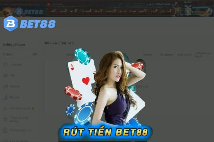 Tìm hiểu rút tiền Bet88