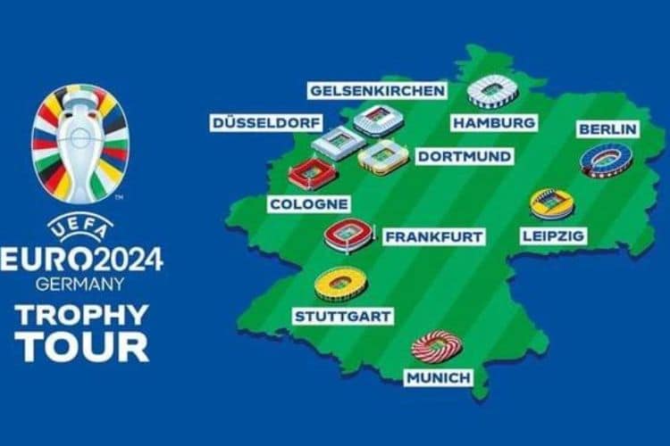 Euro 2024 diễn ra ở đâu?